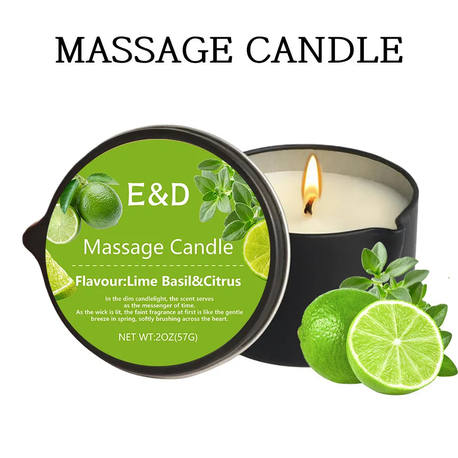 Lumânare cu Ulei de Masaj & Aromoterapie | Massage Oil Candle