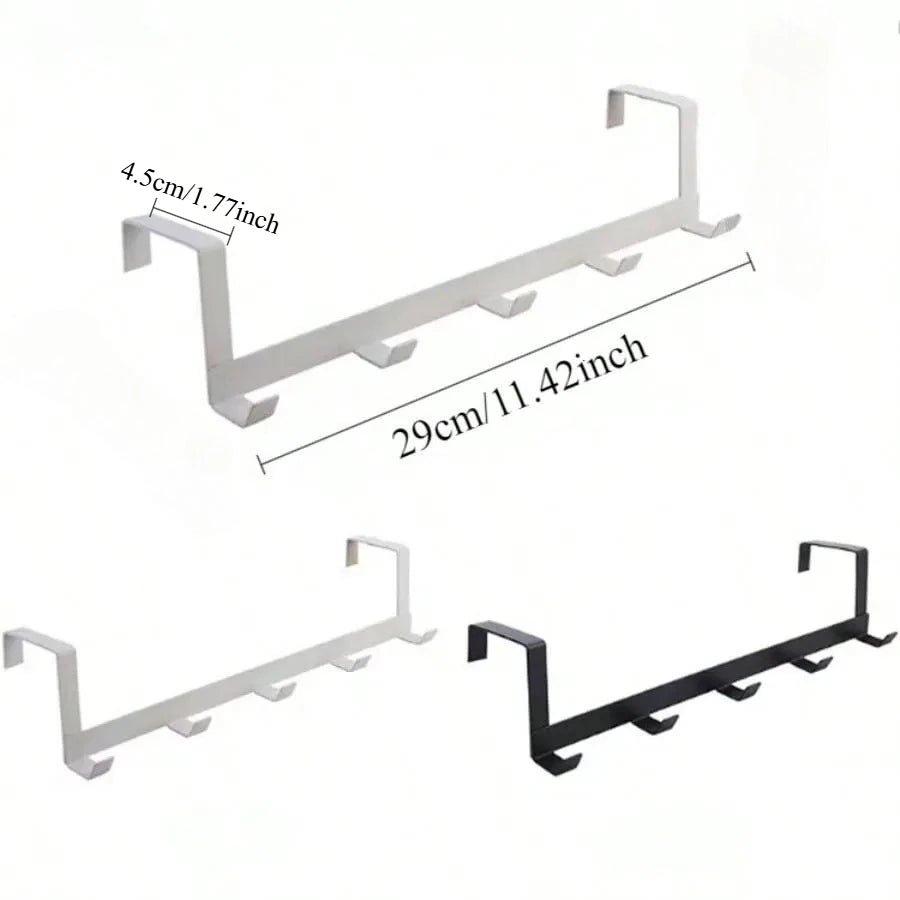 Over The Door 5-Hook Hanger Rack
