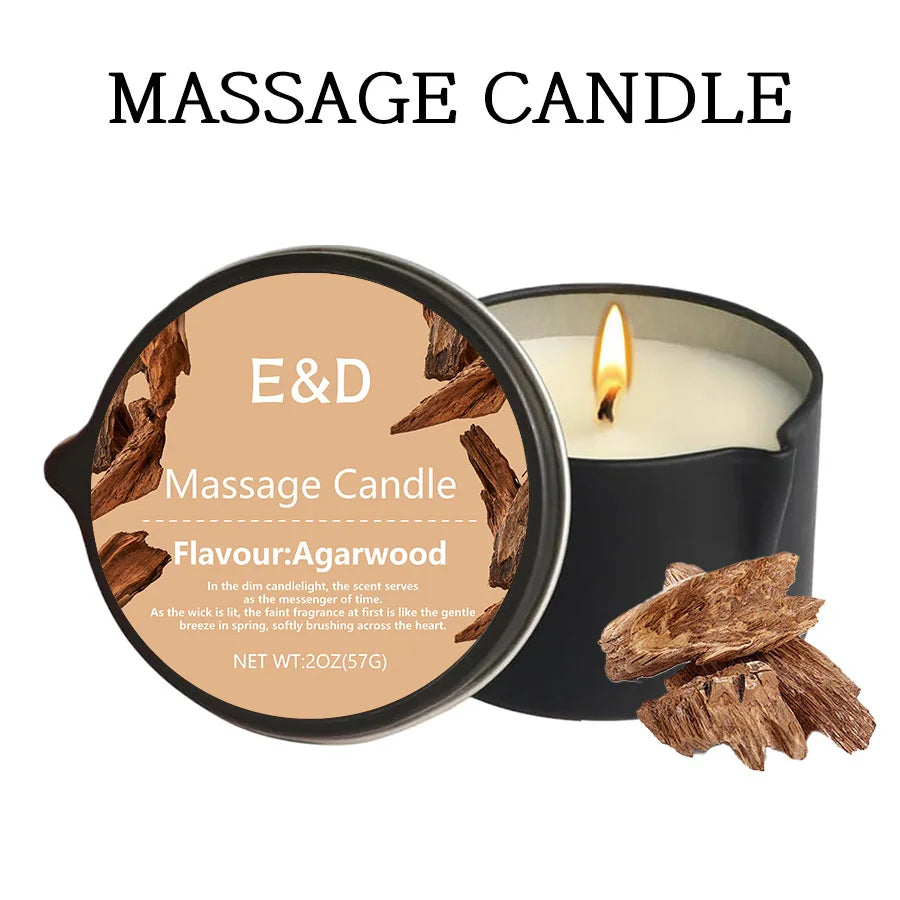 Lumânare cu Ulei de Masaj & Aromoterapie | Massage Oil Candle