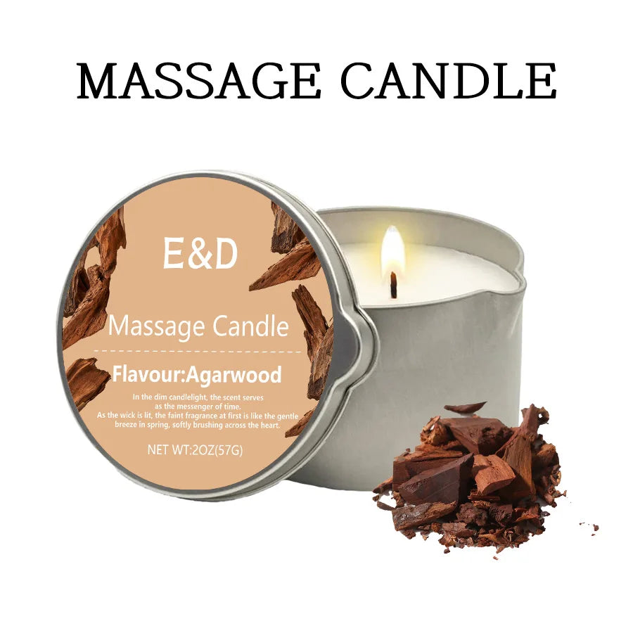 Lumânare cu Ulei de Masaj & Aromoterapie | Massage Oil Candle