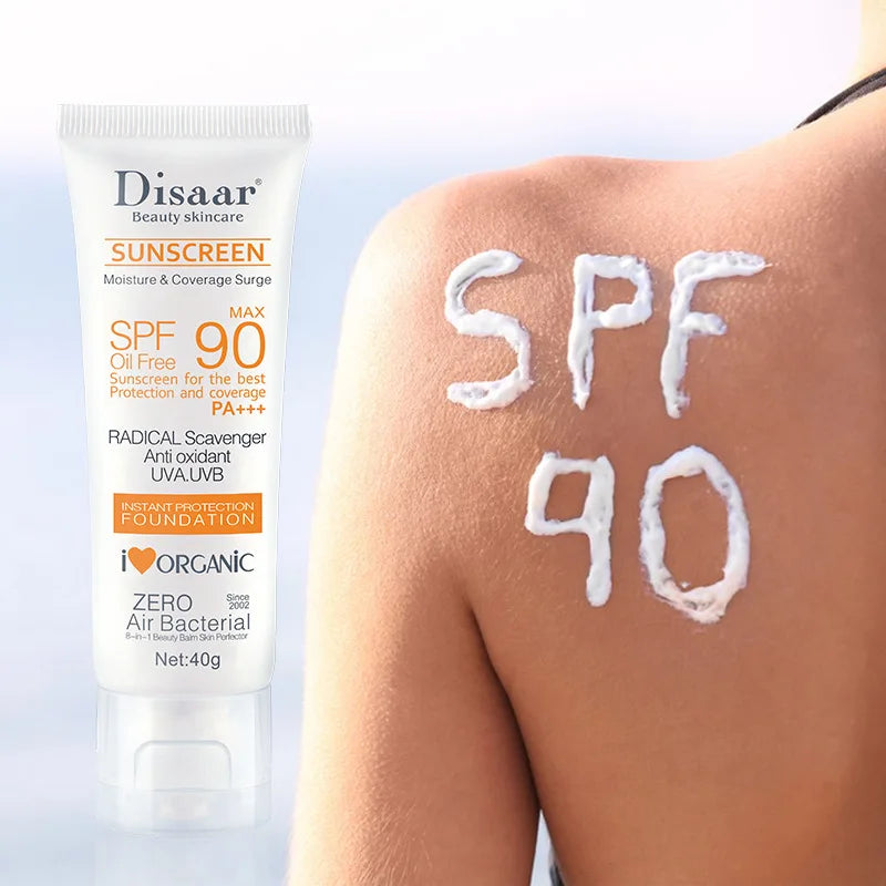Cremă Solară SPF90+ Waterproof | Facial & Body Sunscreen