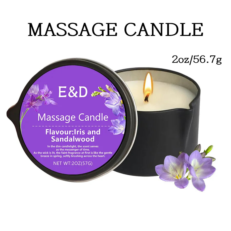 Lumânare cu Ulei de Masaj & Aromoterapie | Massage Oil Candle