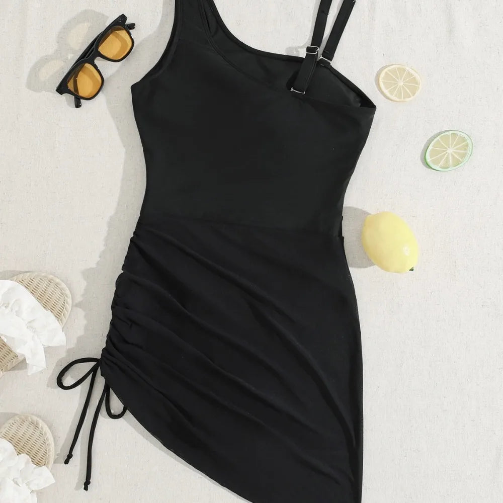 Backless Sport Bikini Set Women Athletic Swimwear