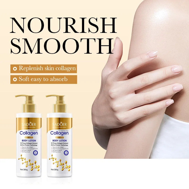 Loțiune de Corp cu Colagen Anti-Îmbătrânire | Collagen Firming & Hydration Body Lotion