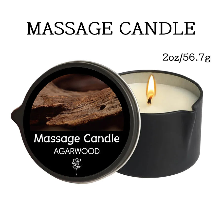 Lumânare cu Ulei de Masaj & Aromoterapie | Massage Oil Candle