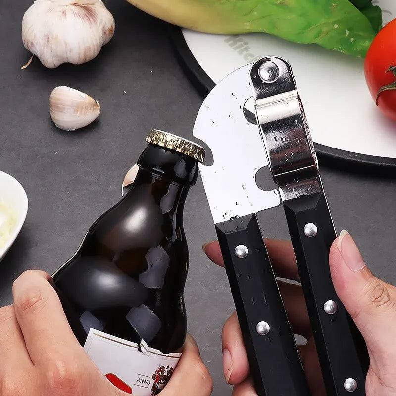 Black Stainless Steel Garlic Press