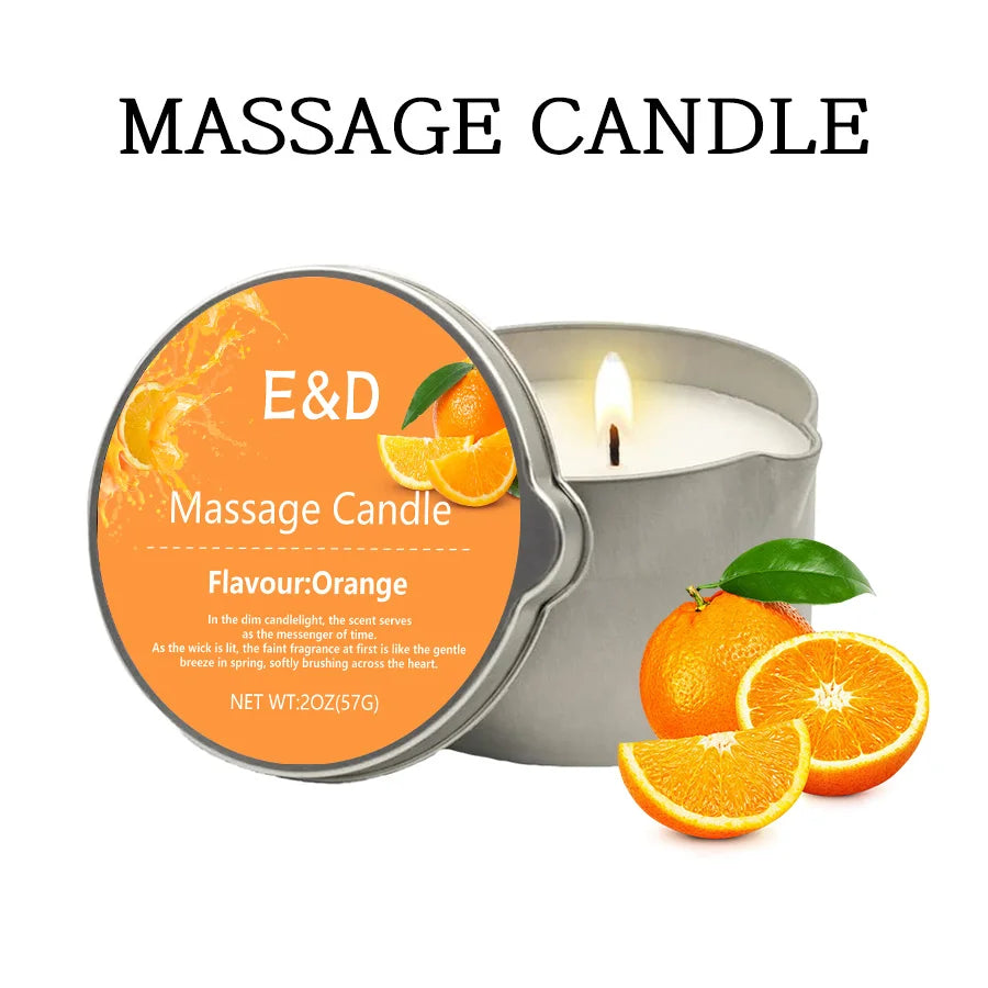 Lumânare cu Ulei de Masaj & Aromoterapie | Massage Oil Candle