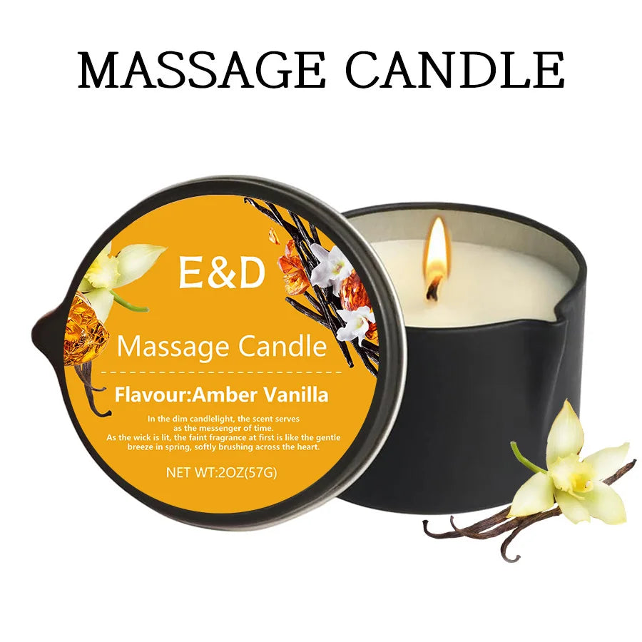 Lumânare cu Ulei de Masaj & Aromoterapie | Massage Oil Candle