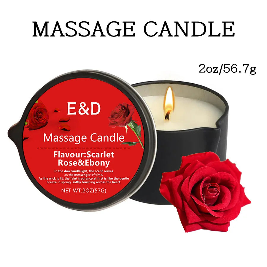 Lumânare cu Ulei de Masaj & Aromoterapie | Massage Oil Candle