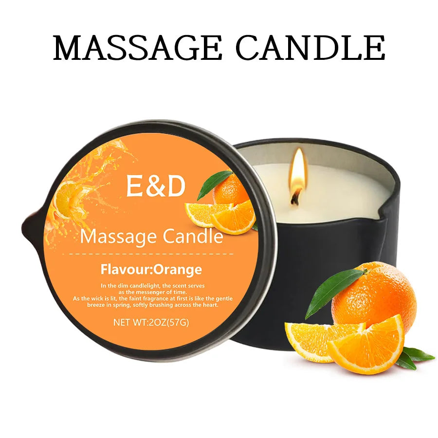 Lumânare cu Ulei de Masaj & Aromoterapie | Massage Oil Candle
