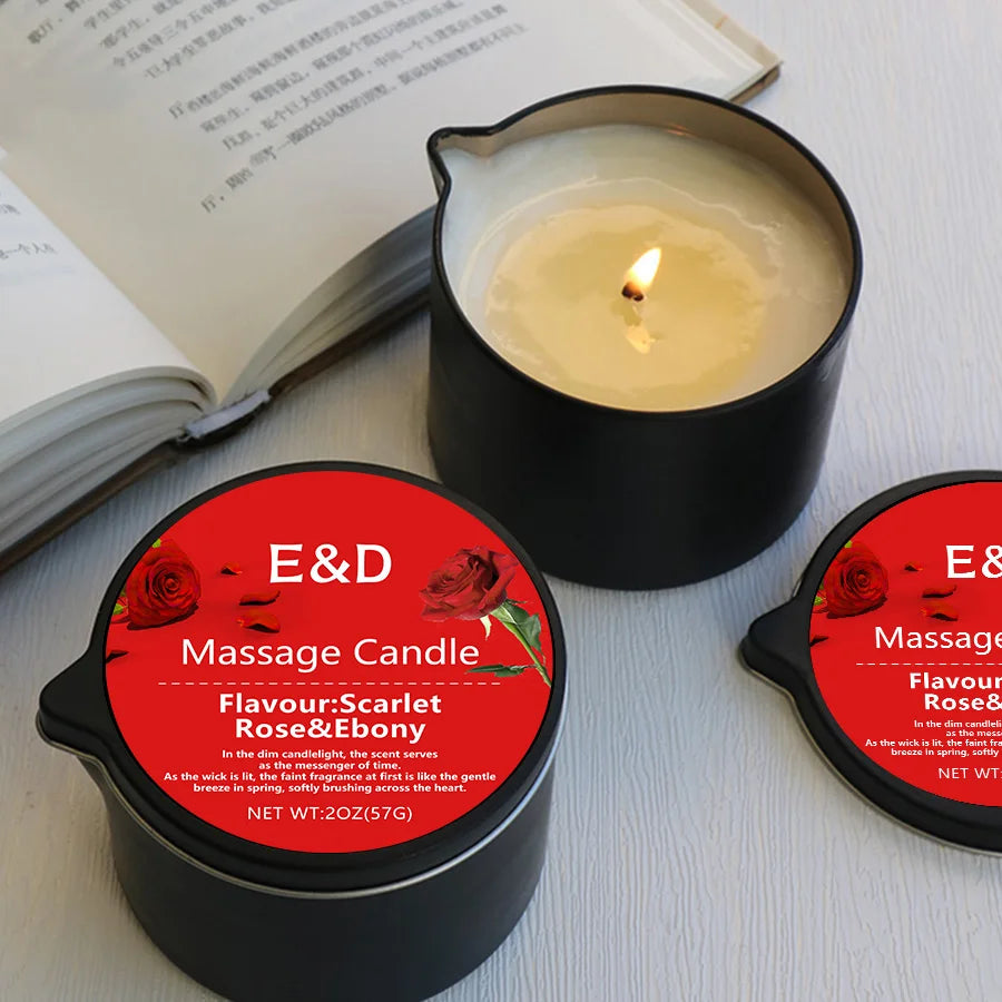 Lumânare cu Ulei de Masaj & Aromoterapie | Massage Oil Candle