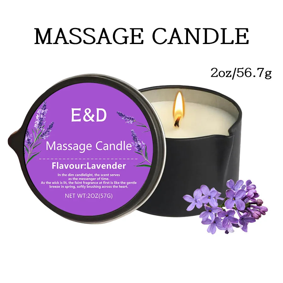Lumânare cu Ulei de Masaj & Aromoterapie | Massage Oil Candle