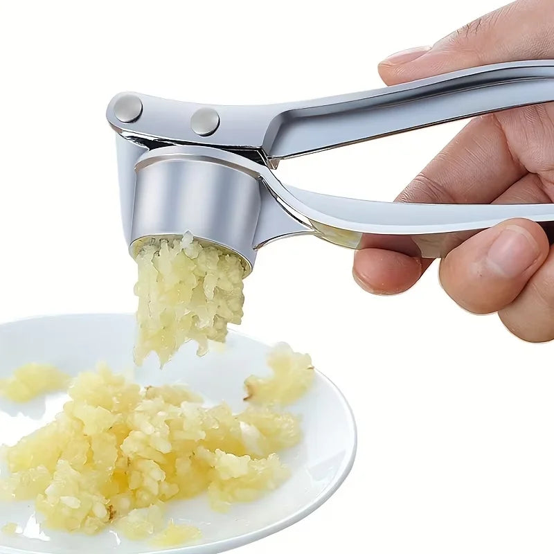 Stainless Steel Garlic Press & Mincer