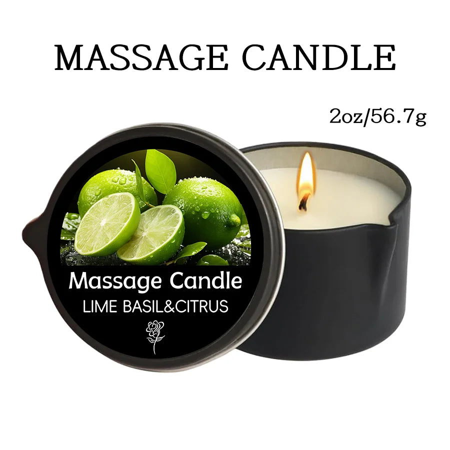 Lumânare cu Ulei de Masaj & Aromoterapie | Massage Oil Candle