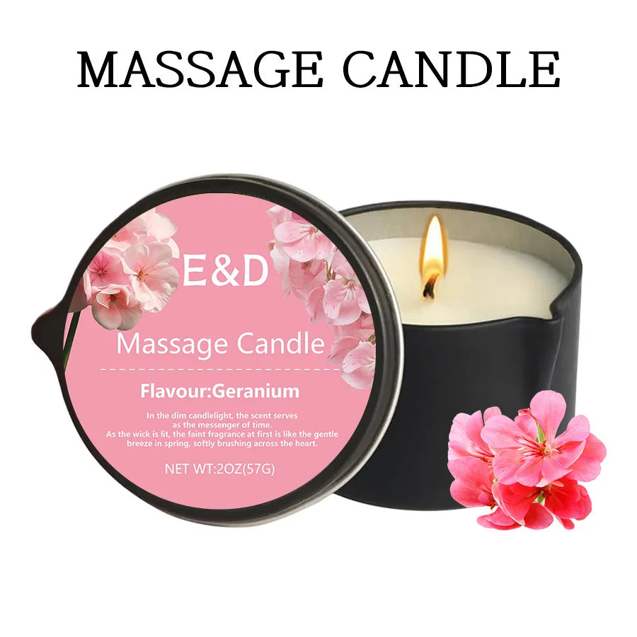 Lumânare cu Ulei de Masaj & Aromoterapie | Massage Oil Candle