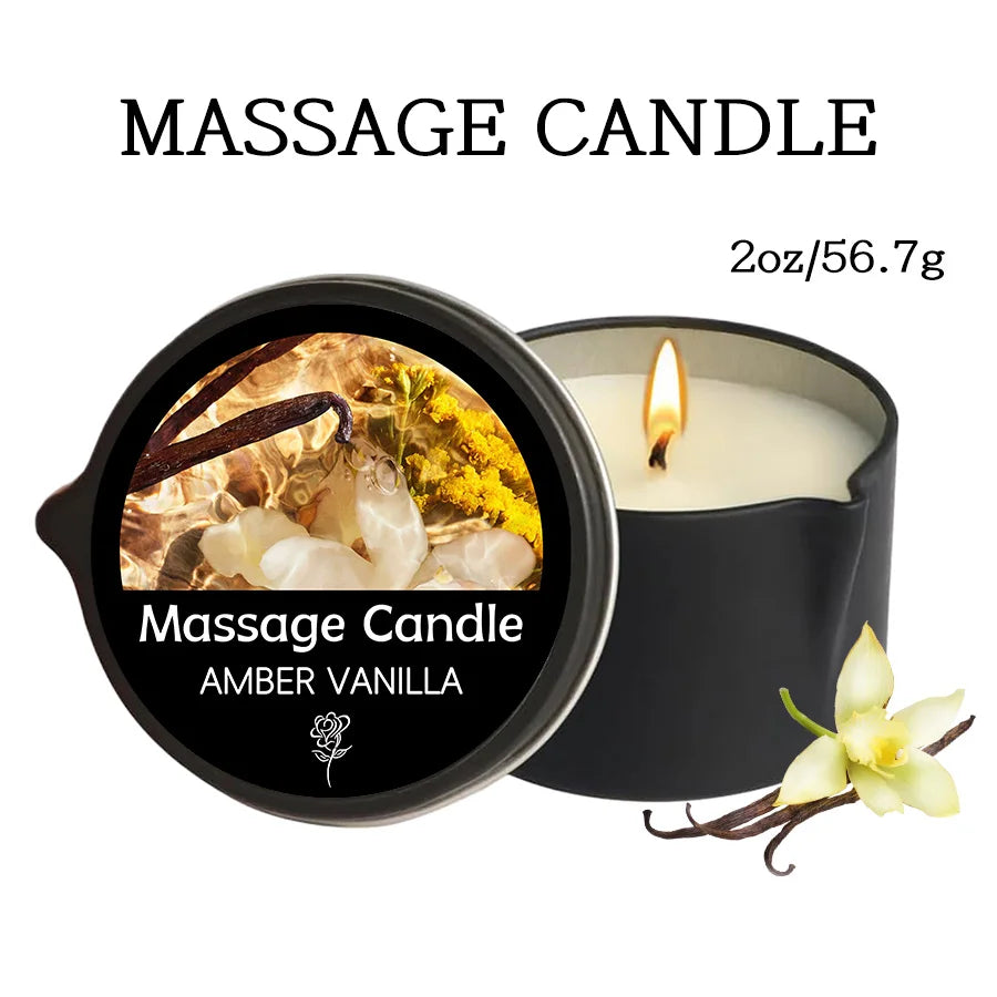 Lumânare cu Ulei de Masaj & Aromoterapie | Massage Oil Candle