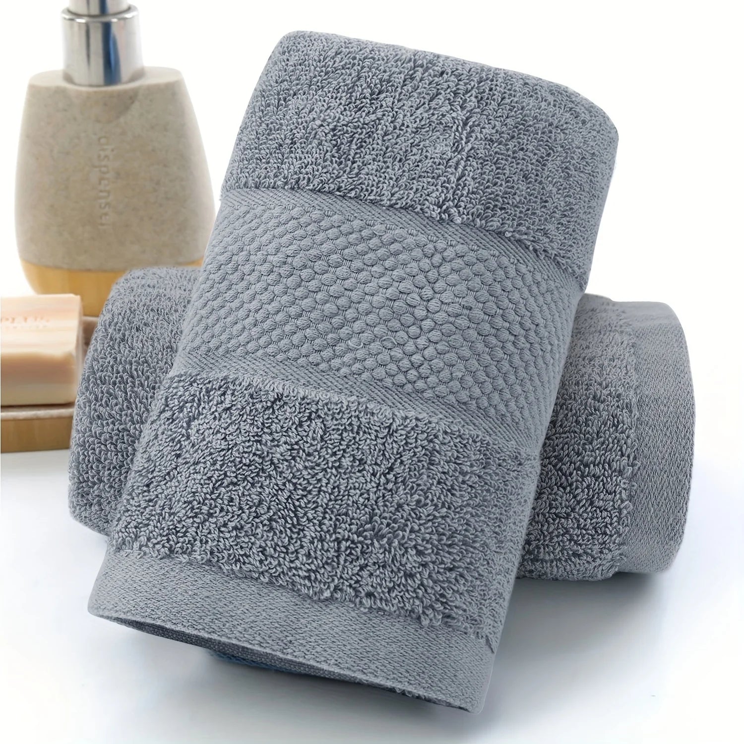 Prosop de Baie 100% Bumbac Pur | Pure Cotton Quick-Dry Towel