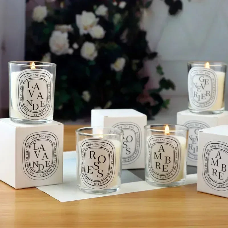 Lumânare Romantică Transparentă | Romantic Aromatherapy Candle