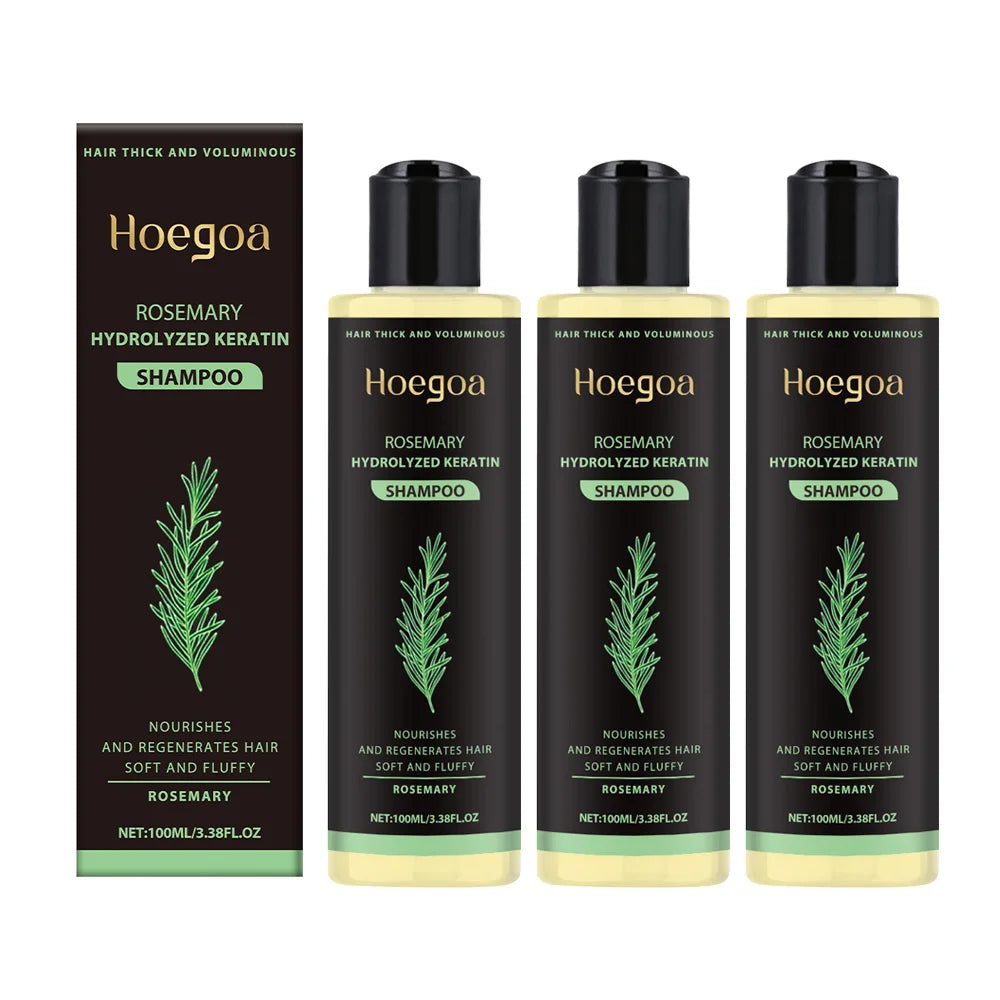 Set 3 Șampoane Rosemary pentru Creșterea Părului | Rosemary Hair Growth Shampoo