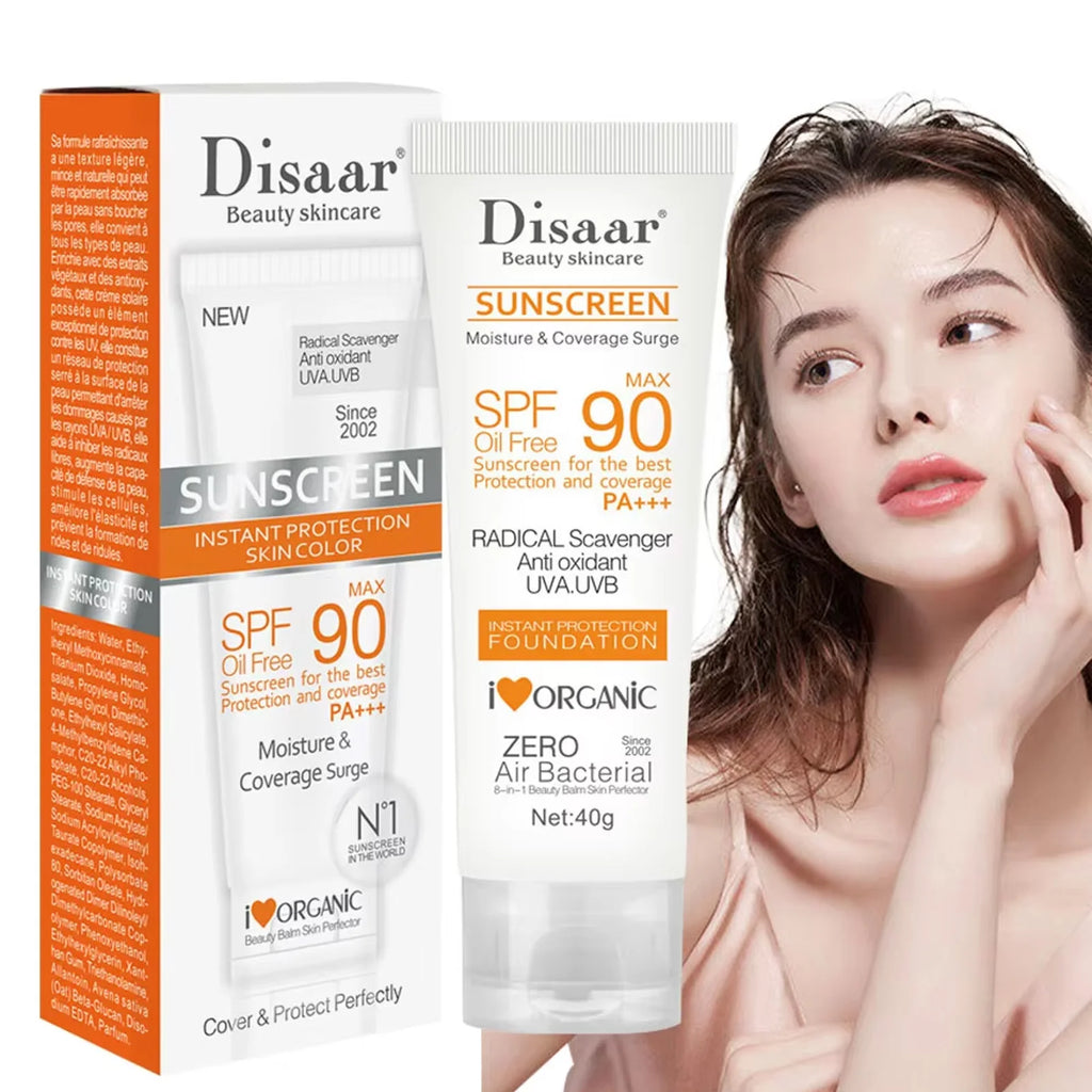 Cremă Solară SPF90+ Waterproof | Facial & Body Sunscreen