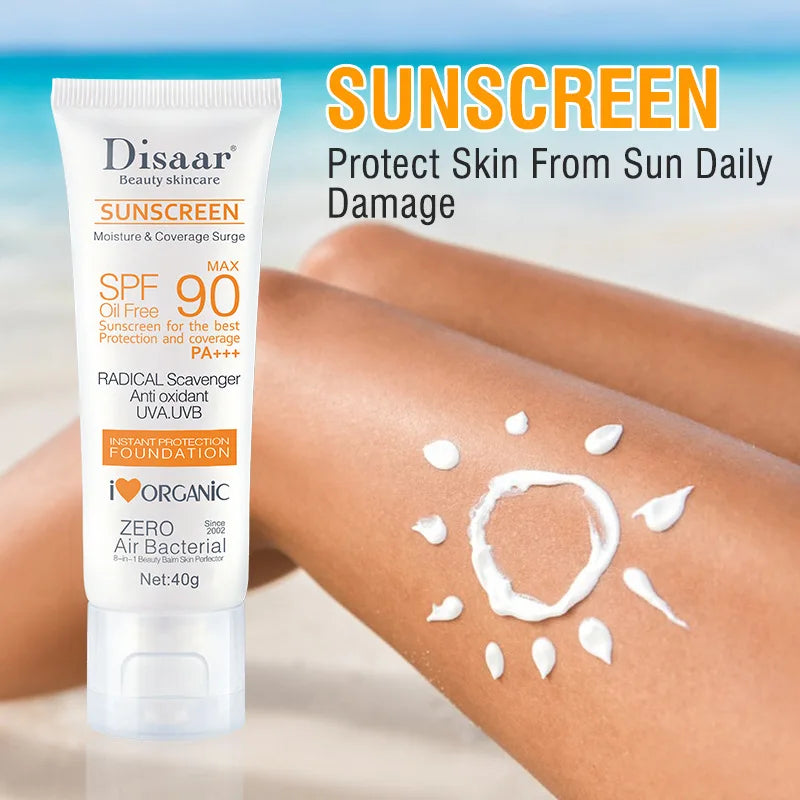 Cremă Solară SPF90+ Waterproof | Facial & Body Sunscreen