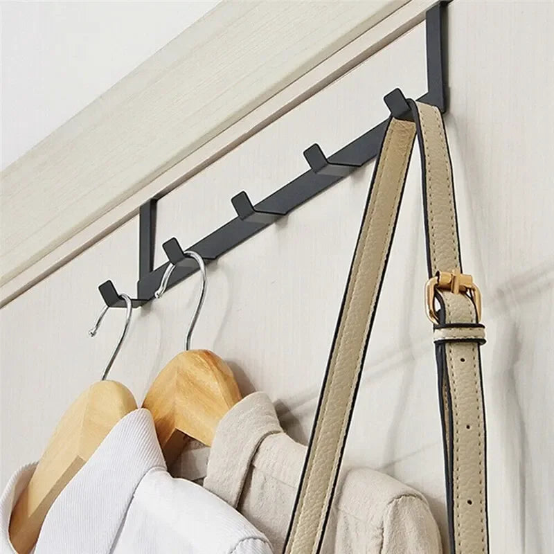Over The Door 5-Hook Hanger Rack