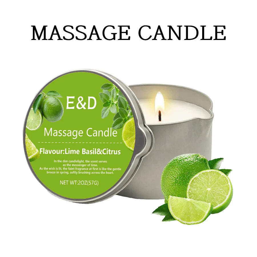 Lumânare cu Ulei de Masaj & Aromoterapie | Massage Oil Candle
