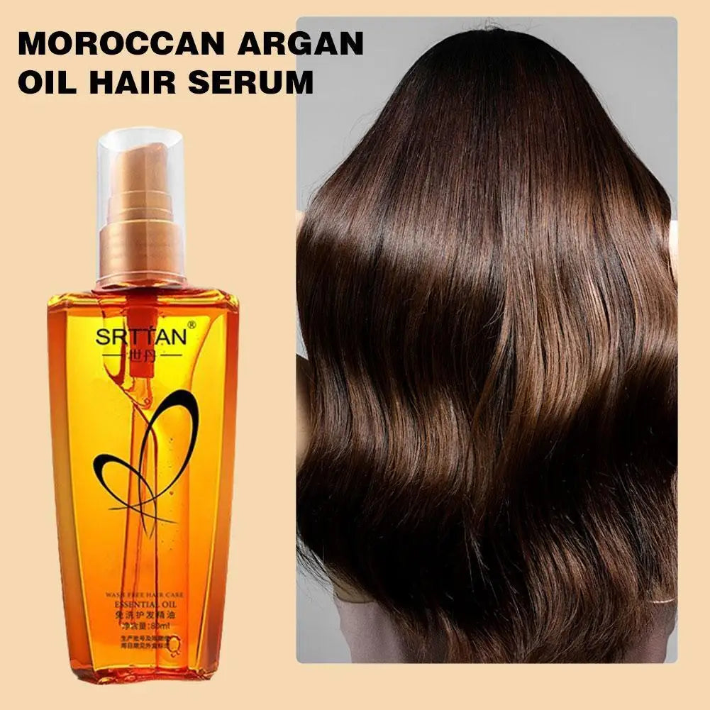 Ser de Păr cu Ulei de Argan Marocan | Moroccan Argan Oil Hair Serum