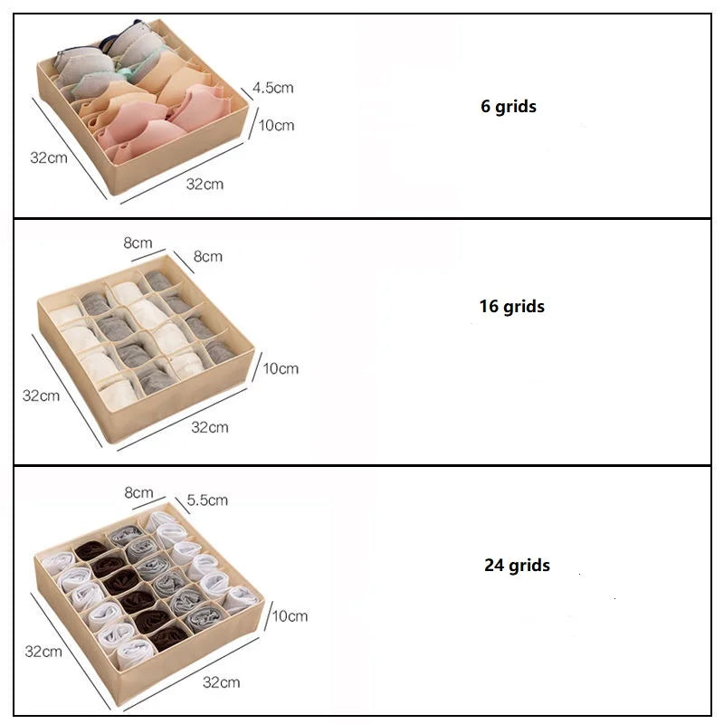 Drawer Organizer for Underwear, Socks & Bras