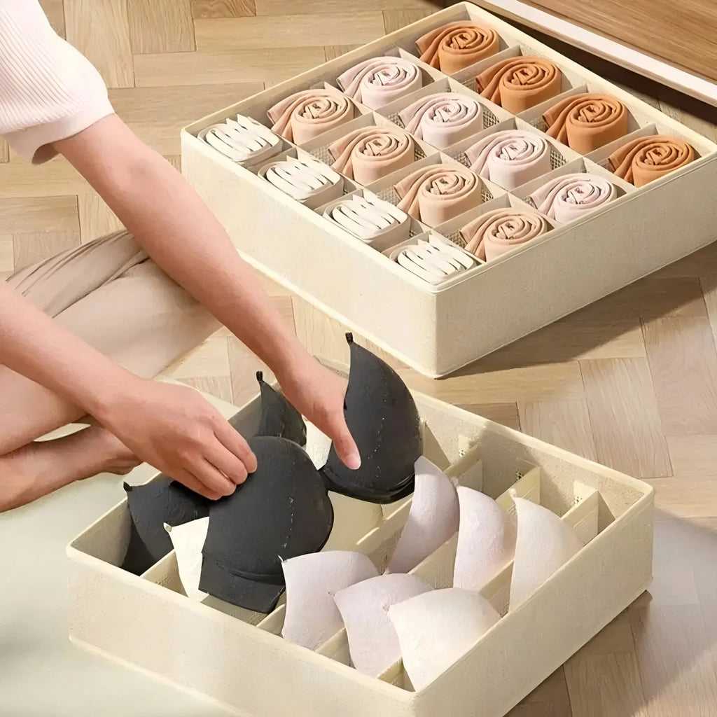 Drawer Organizer for Underwear, Socks & Bras