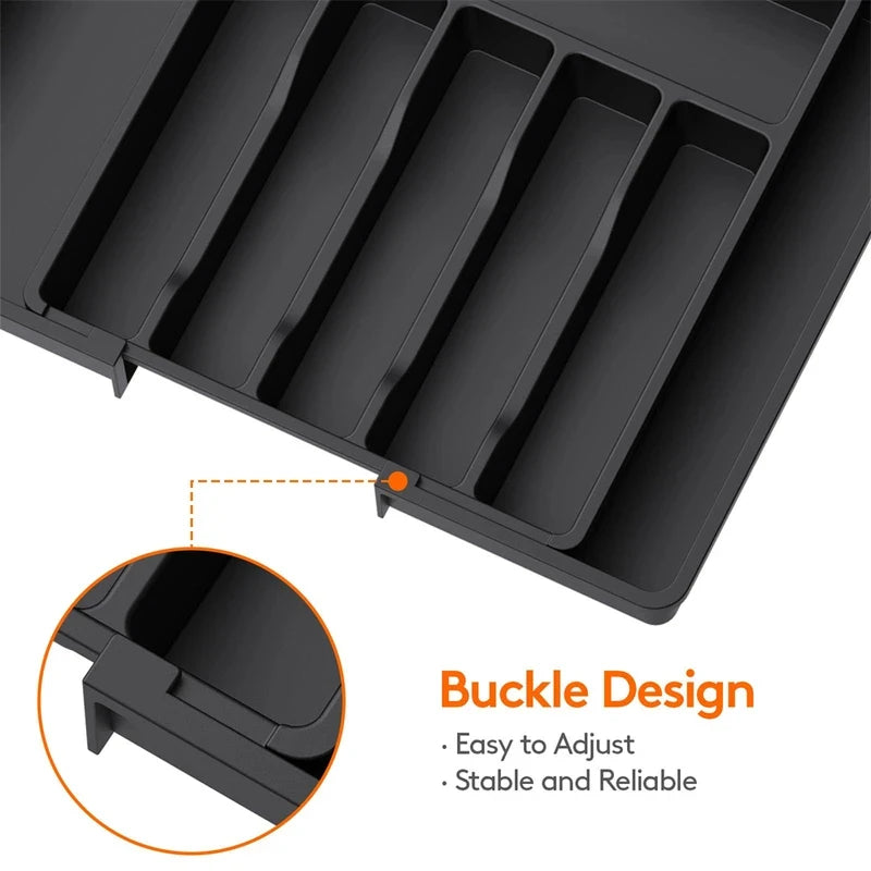 Expandable Silverware & Utensil Drawer Organizer