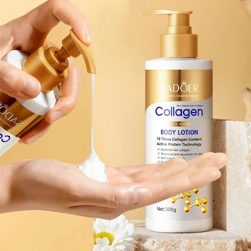 Loțiune de Corp cu Colagen Anti-Îmbătrânire | Collagen Firming & Hydration Body Lotion