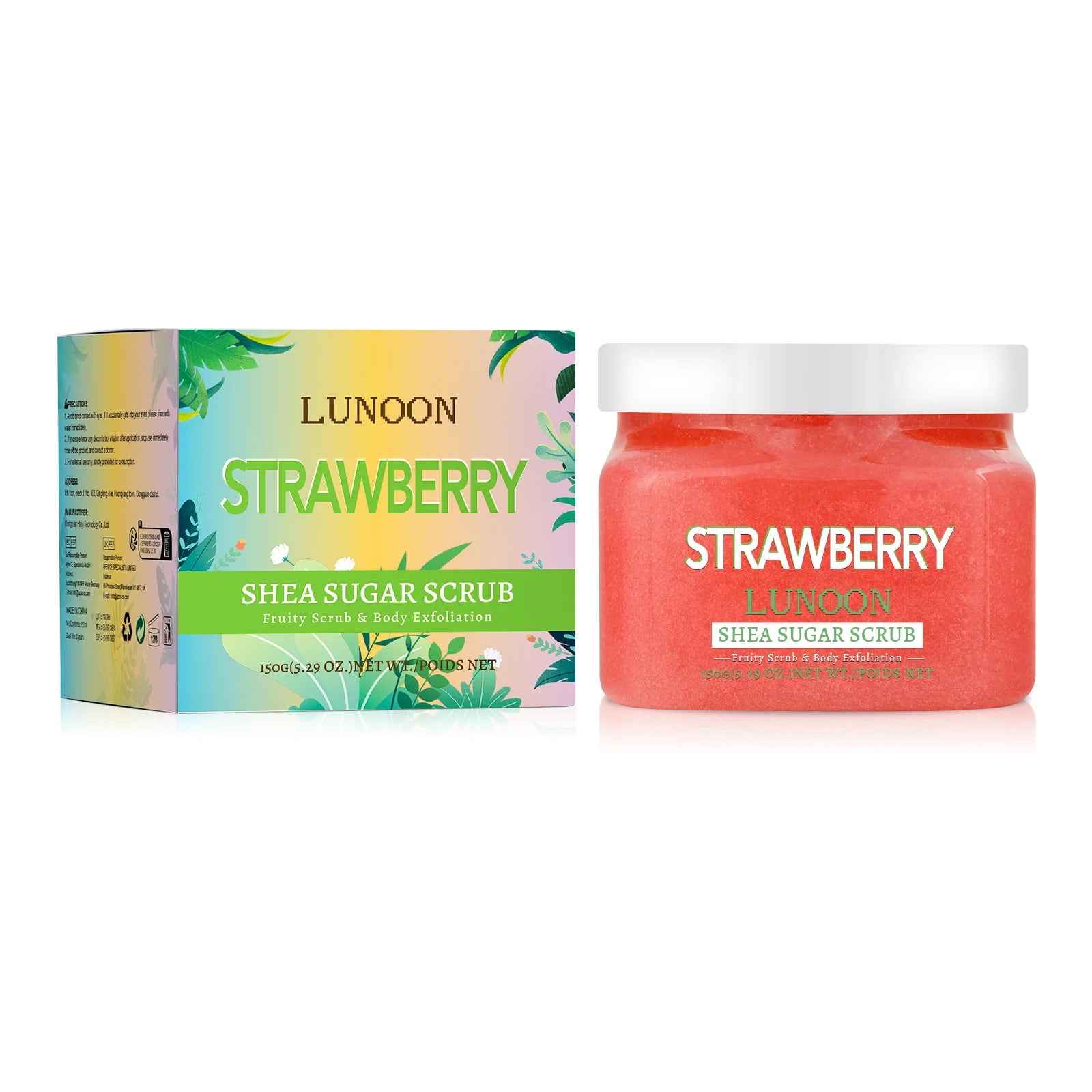 Scrub de Corp cu Pepene & Shea | Watermelon Shea Sugar Body Scrub