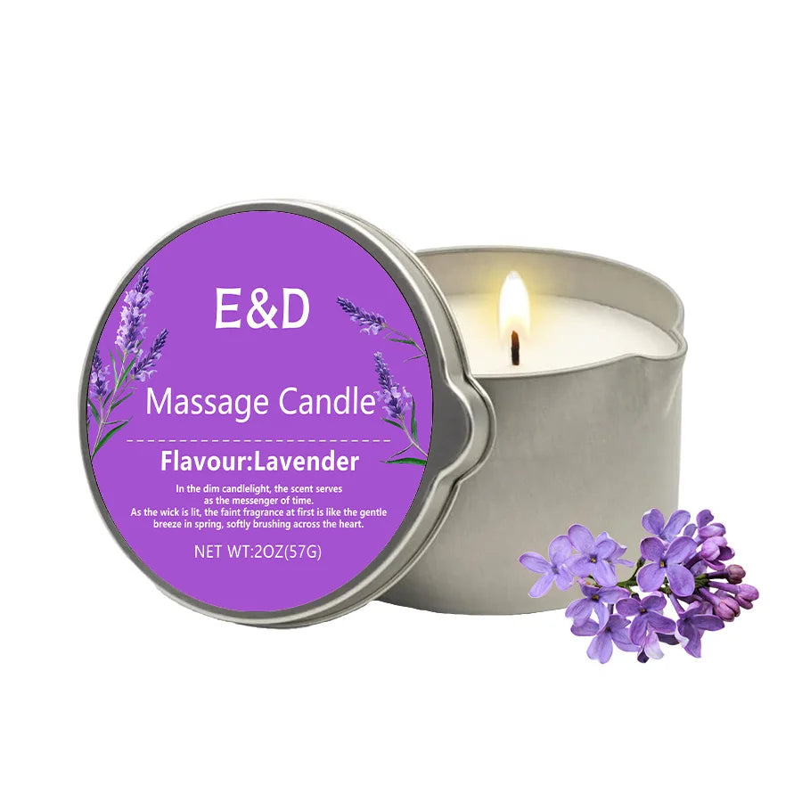 Lumânare cu Ulei de Masaj & Aromoterapie | Massage Oil Candle